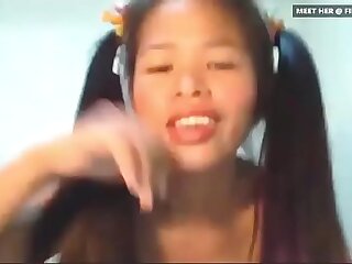 Drop-d. Gorgeous Asian homealone18 From Hotdate.pw Tugging on Cam
