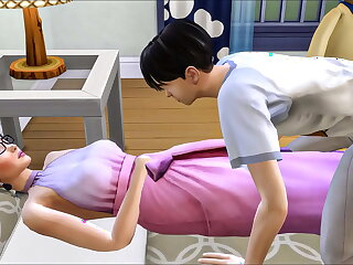 Asian step Bro Sneaks Into His Bed After Masturbating In Front Of The Computer - Asian Family